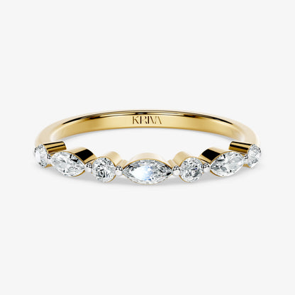 Amara Marquise & Round Diamond Ring