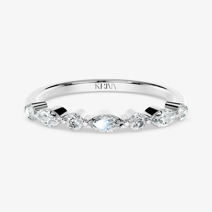 Amara Marquise & Round Diamond Ring
