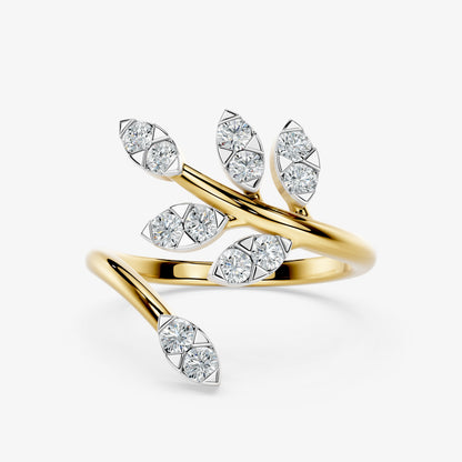 Diamond Vine Ring