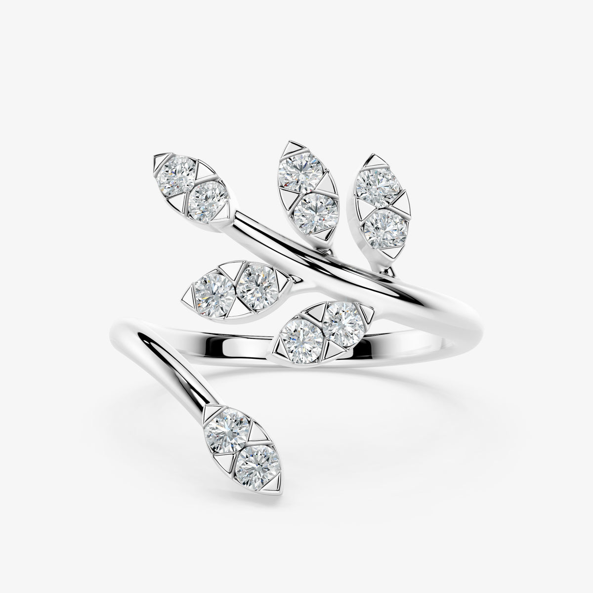 Diamond Vine Ring