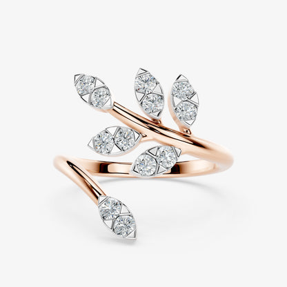 Diamond Vine Ring