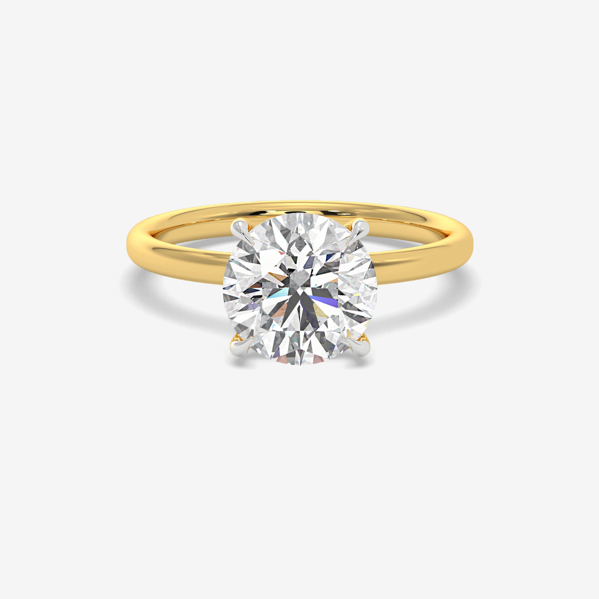 Lunelle Solitaire Diamond Ring