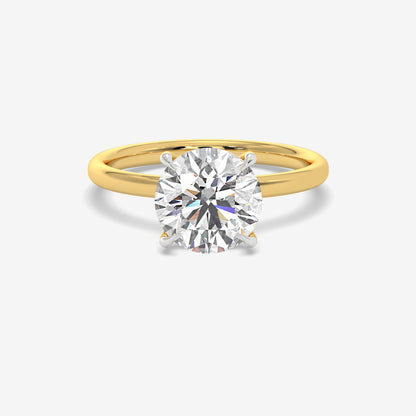 Lunelle Solitaire Diamond Ring
