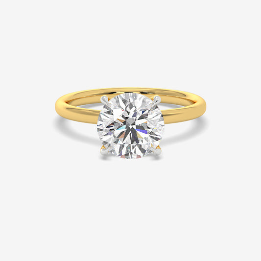 Lunelle Solitaire Diamond Ring