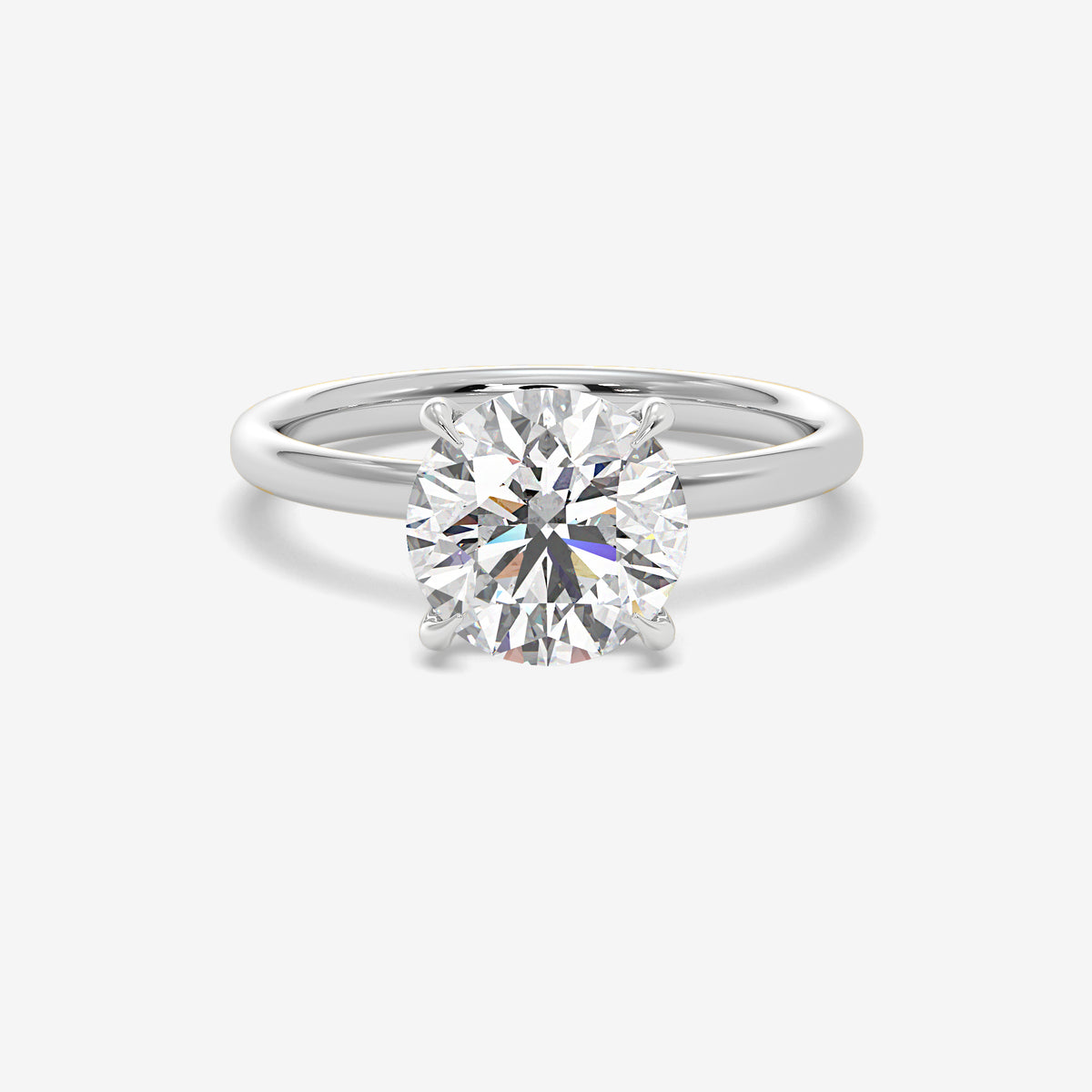 Lunelle Solitaire Diamond Ring
