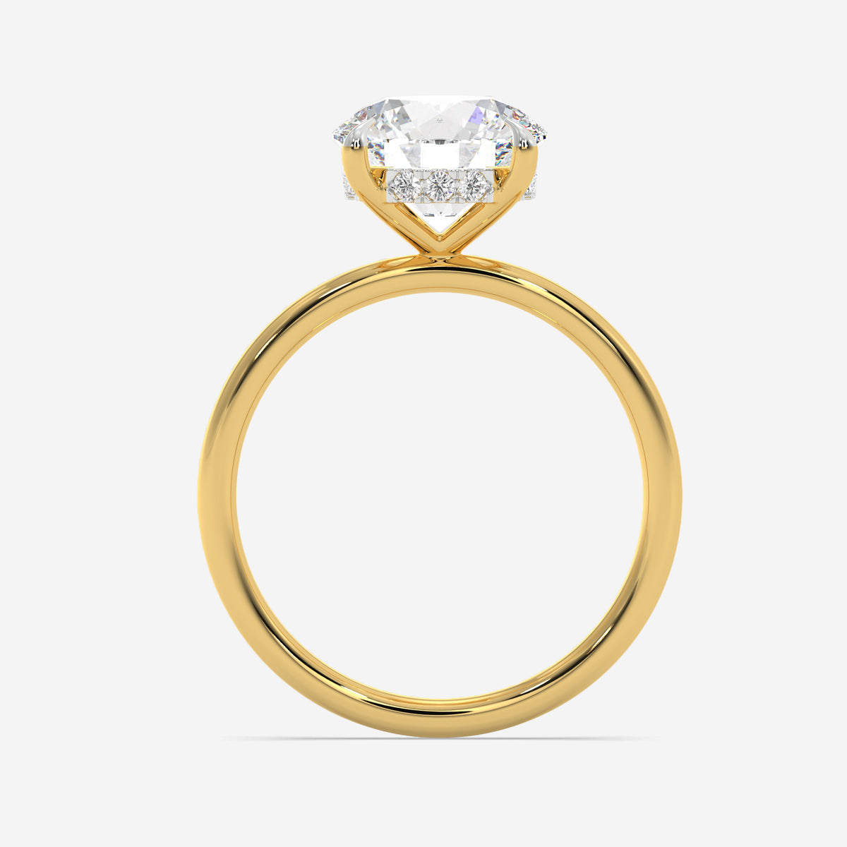 Lunelle Solitaire Diamond Ring