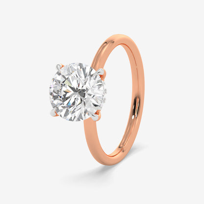 Lunelle Solitaire Diamond Ring