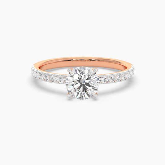 Elara Round Diamond Solitaire Ring
