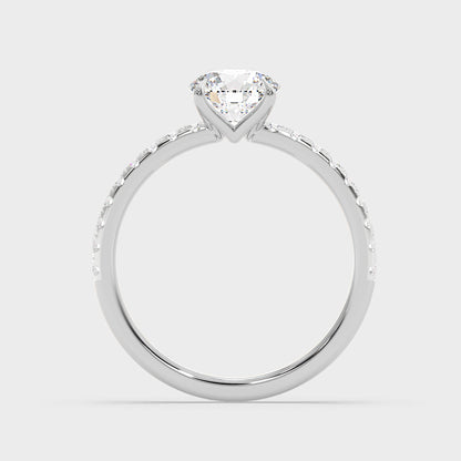 Elara Round Diamond Solitaire Ring