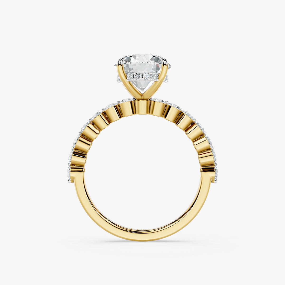 Calista Round Diamond Ring