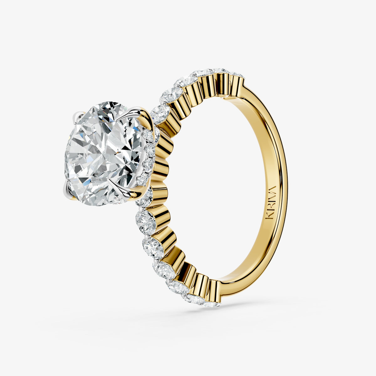 Calista Round Diamond Ring