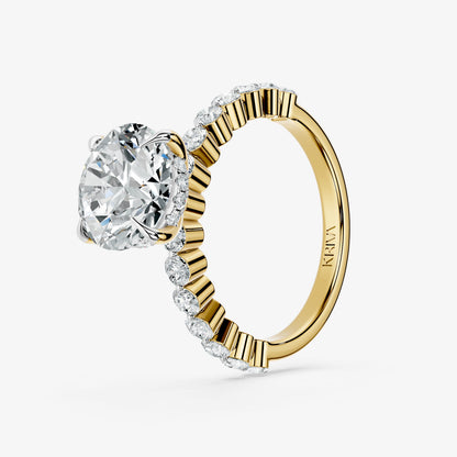Calista Round Diamond Ring