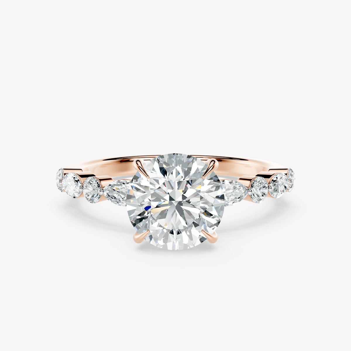 Vesper Diamond Crown Ring