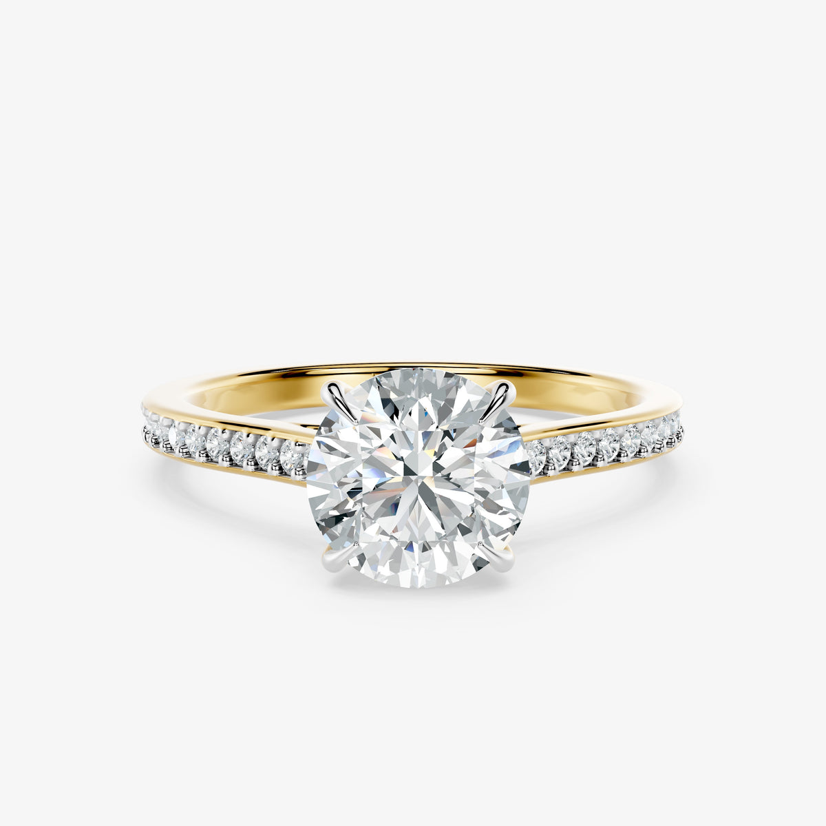 Solara Diamond Sweep Ring