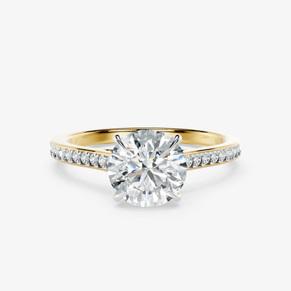 Solara Diamond Sweep Ring