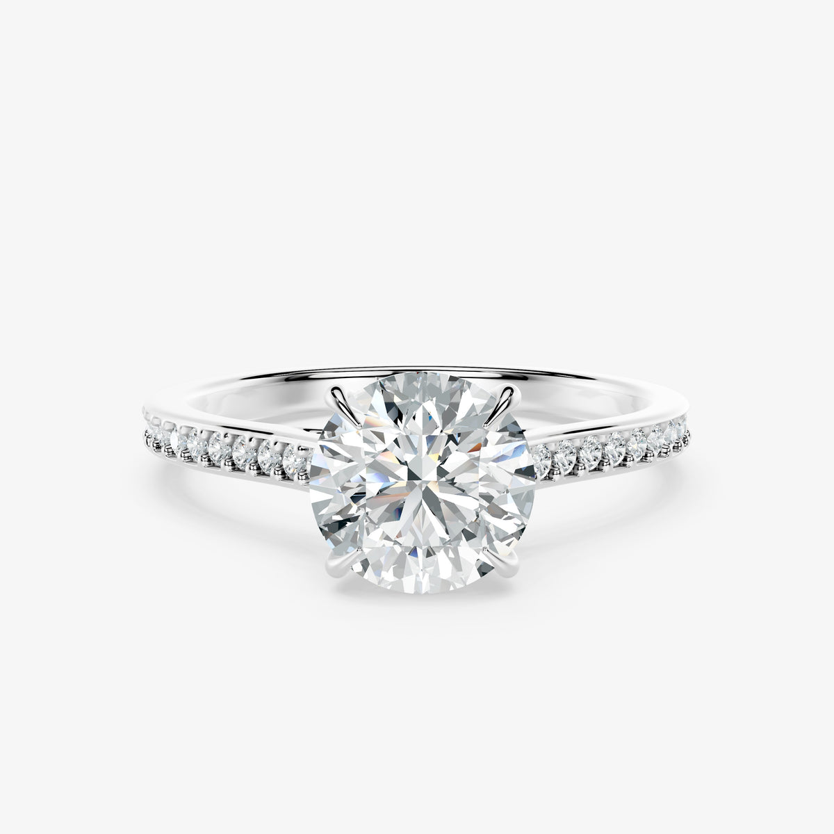 Solara Diamond Sweep Ring