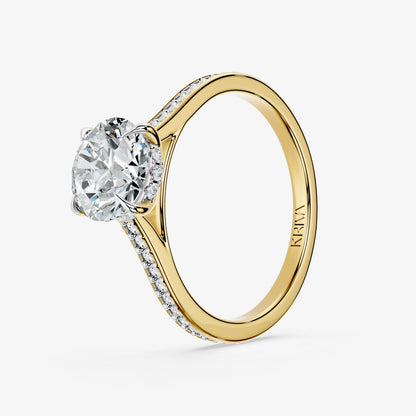 Solara Diamond Sweep Ring