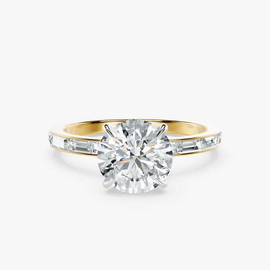 Elowyn Baguette Diamond Accent Ring