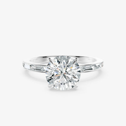 Elowyn Baguette Diamond Accent Ring