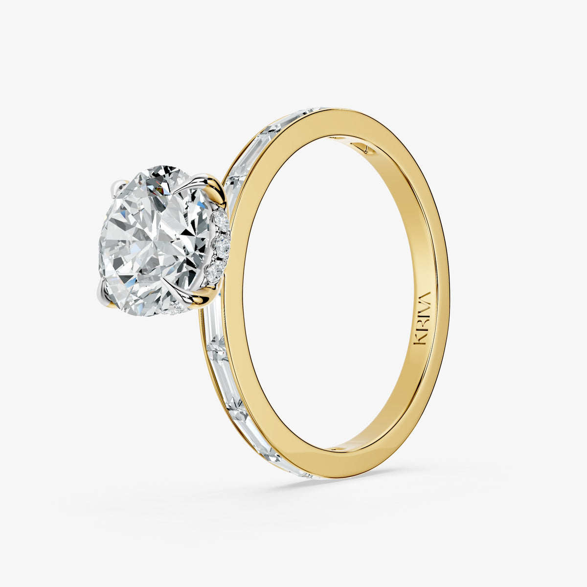 Elowyn Baguette Diamond Accent Ring