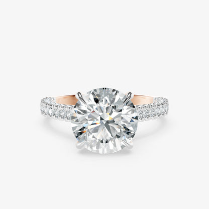 Elowen Round Diamond Pavé Ring