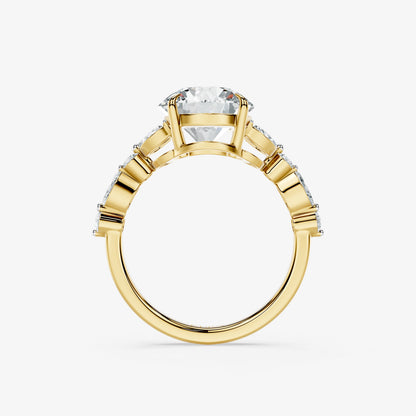 Cressida Diamond Petal Ring