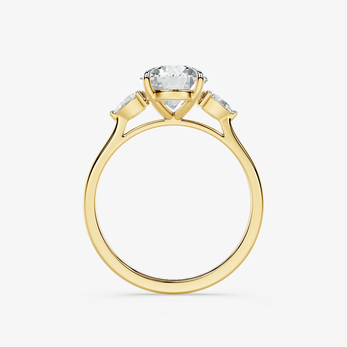 Trielle Three Stone Diamond Ring