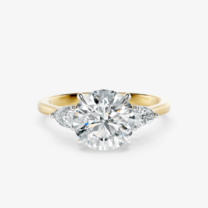 Trielle Three Stone Diamond Ring