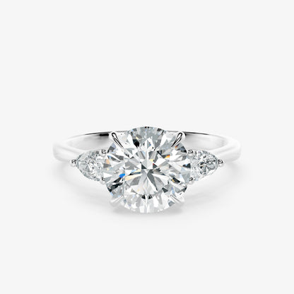 Trielle Three Stone Diamond Ring