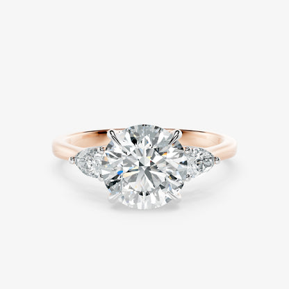 Trielle Three Stone Diamond Ring