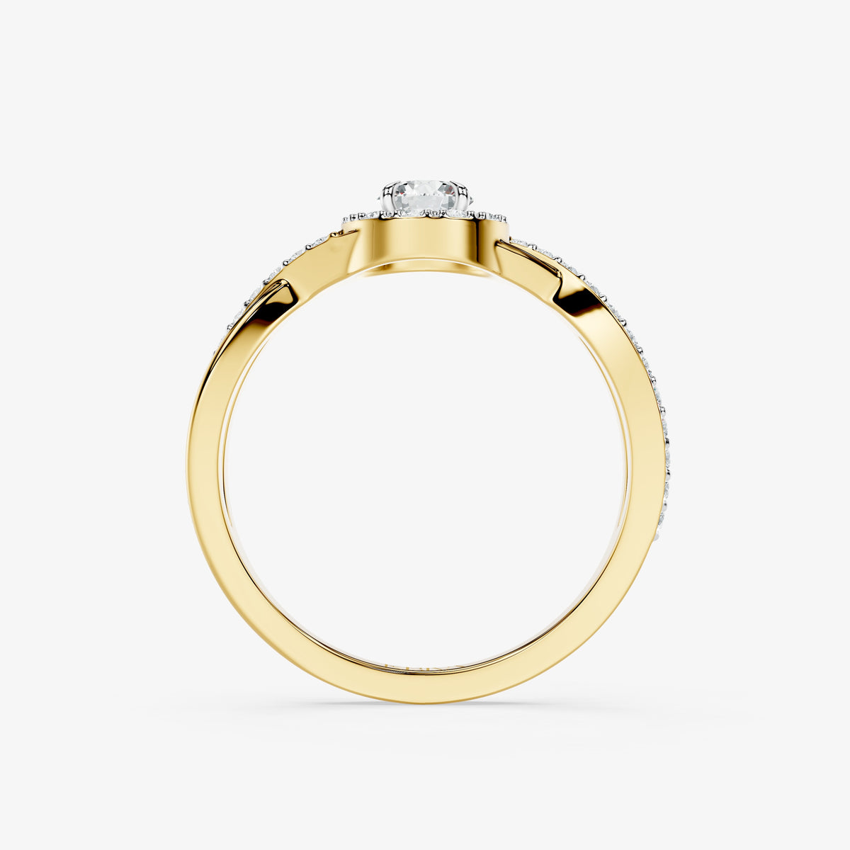Althea Twist Diamond Ring