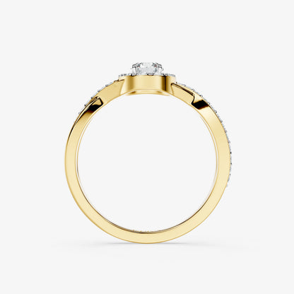 Althea Twist Diamond Ring