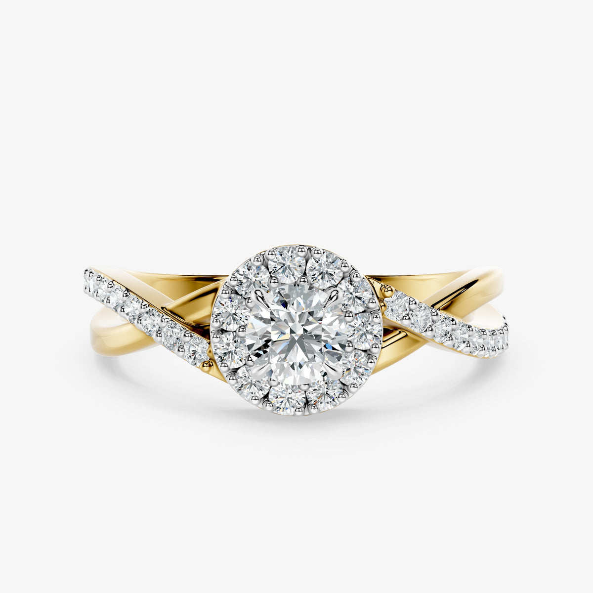 Althea Twist Diamond Ring