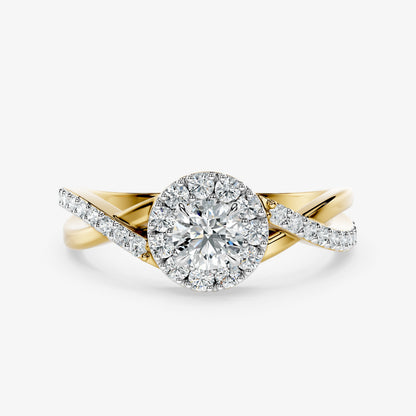 Althea Twist Diamond Ring