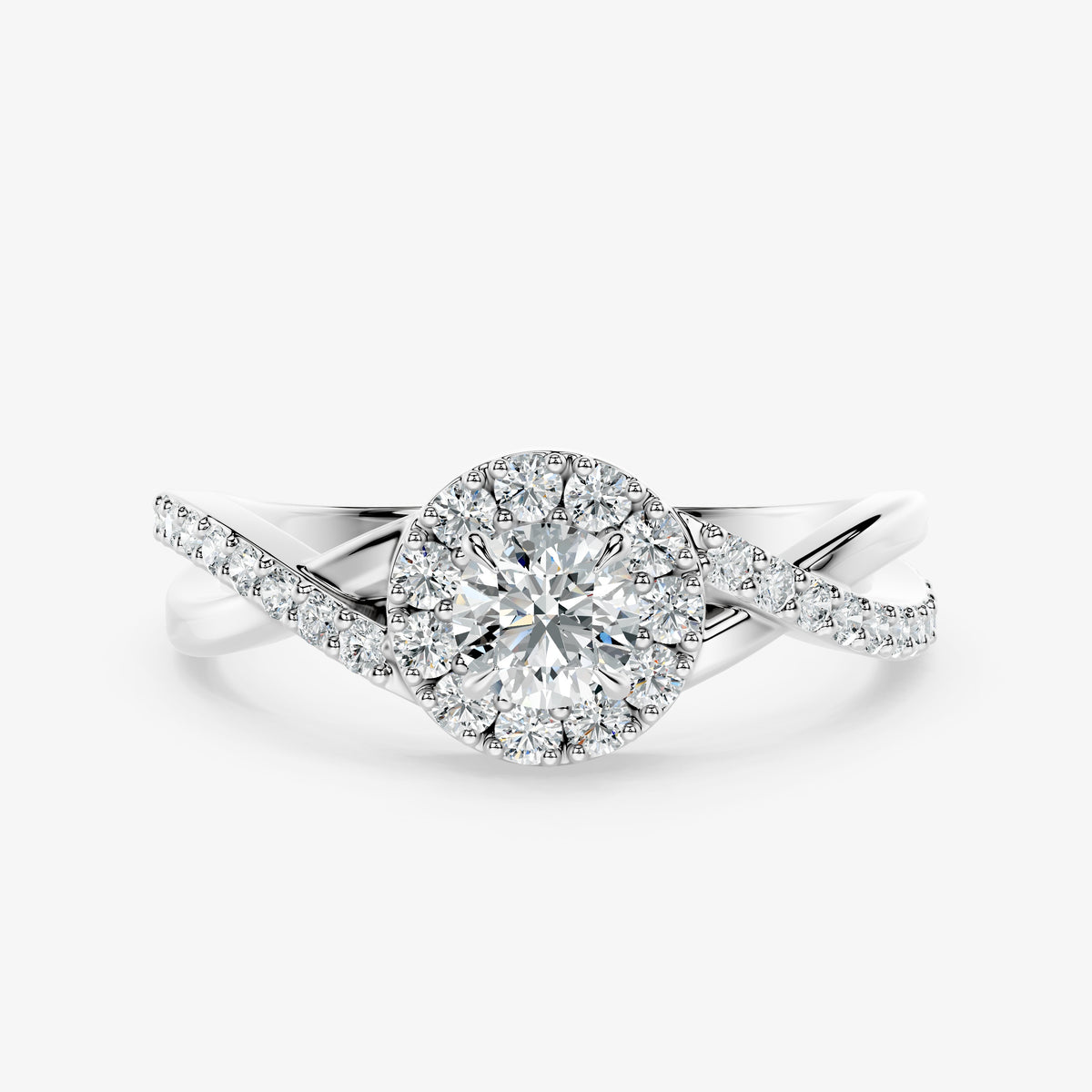 Althea Twist Diamond Ring