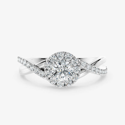 Althea Twist Diamond Ring