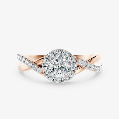 Althea Twist Diamond Ring