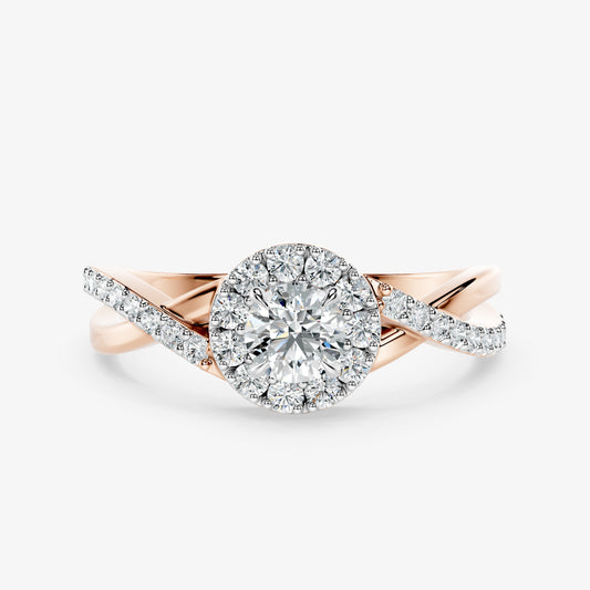Althea Twist Diamond Ring
