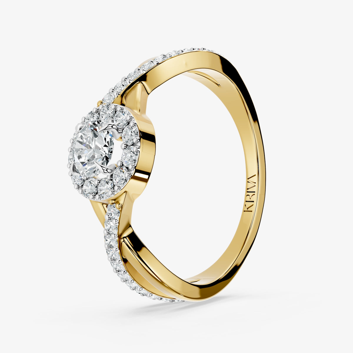 Althea Twist Diamond Ring