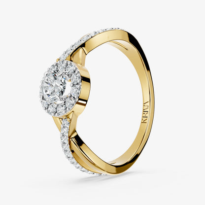 Althea Twist Diamond Ring