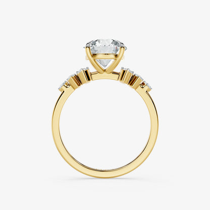 Virelle Sunburst Diamond RIng
