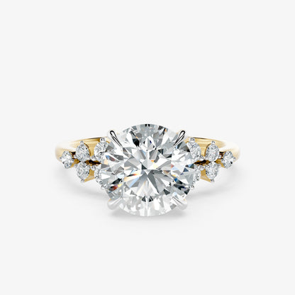 Virelle Sunburst Diamond RIng