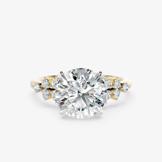 Virelle Sunburst Diamond RIng