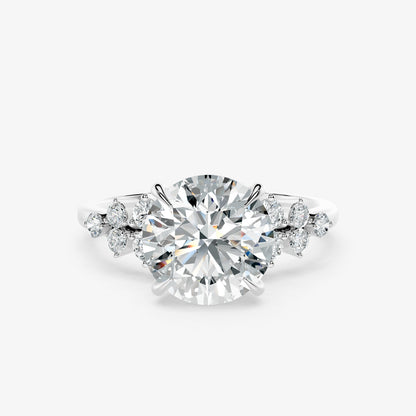 Virelle Sunburst Diamond RIng