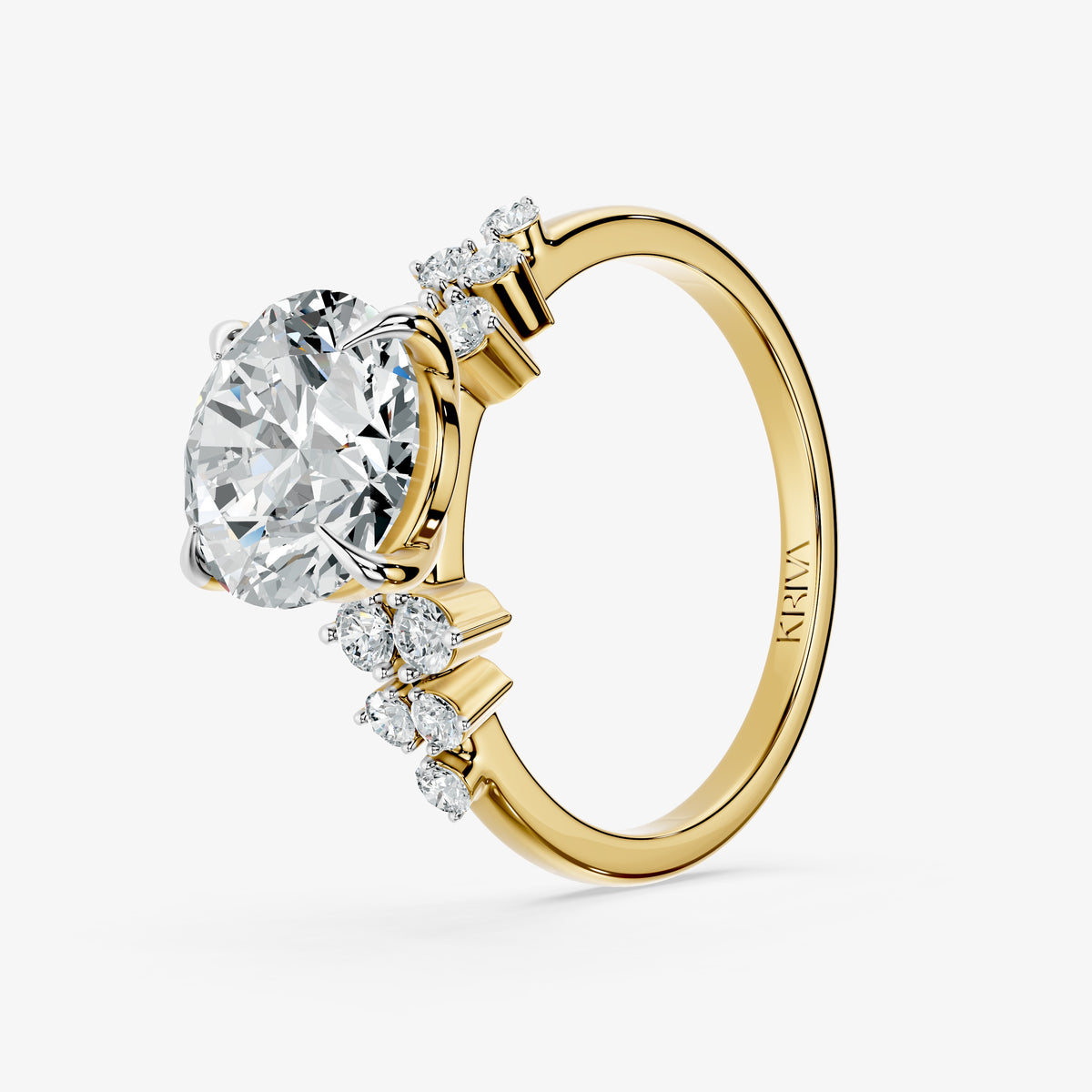 Virelle Sunburst Diamond RIng