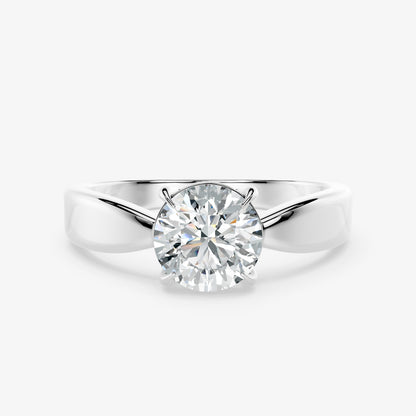 Avora Round Diamond Solitaire Ring