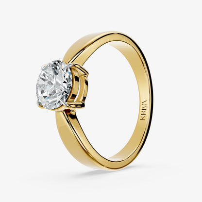 Avora Round Diamond Solitaire Ring