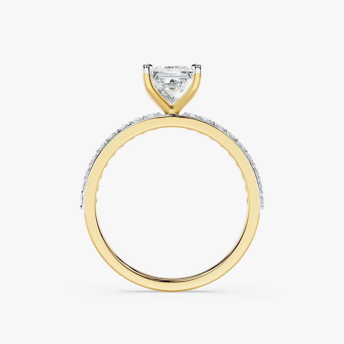 Princess Edge Diamond Ring