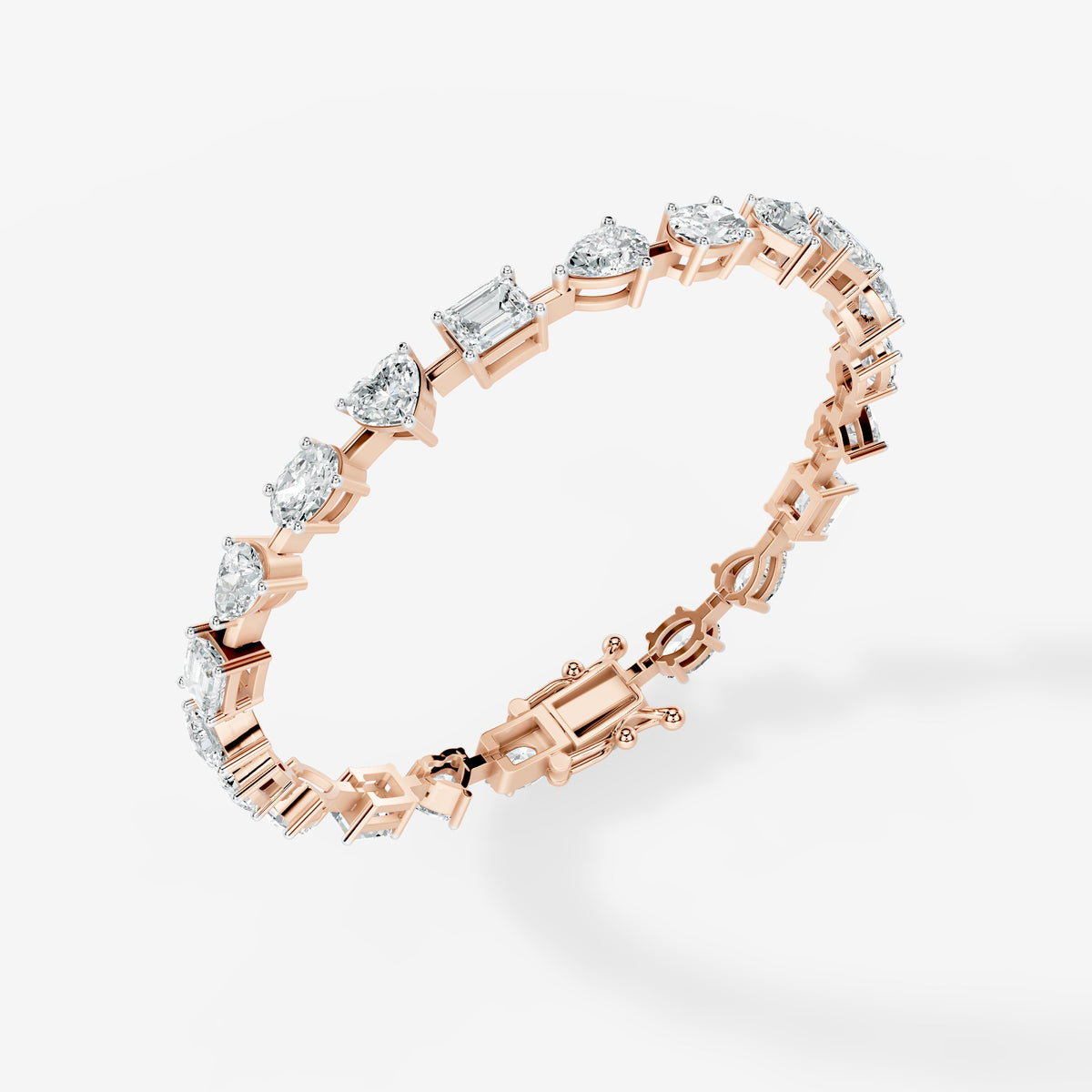 Multishape Diamond Tennis Bracelet