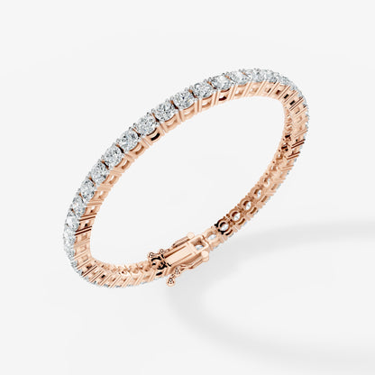 Classic Round Diamond Tennis Bracelet